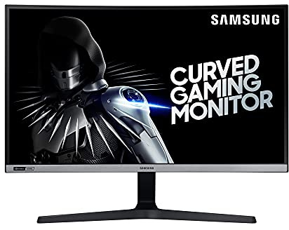 Samsung Curved Gaming Monitor C27RG54FQR, 27 Zoll, VA-Panel, Full HD-Auflösung, G-Sync kompatibel, Reaktionszeit 4 ms, Krümmung 1500R, Bildwiederholrate 240 Hz, schwarz