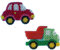 Ham Maxi Perlen - Stiftplatte 8217 Brummi und 8205 Auto