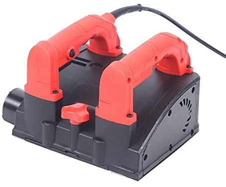 Cepilladora eléctrica de pared de 1200 W, 3000 rpm, fresadora de renovación, lijadora eléctrica, lijadora de yeso para hormigón y pared de yeso, 160 mm