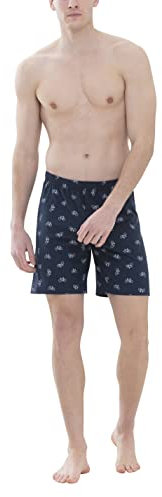 Mey Nachtwäsche Serie Bike Herren Homewear Hosen Yacht Blue S(S)