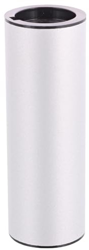 WAGNER Möbelbein/Tischbein/Möbelfuß/Systemrohr TENO - Ø 30 x 87 mm, individuell mit TENO System und QuickClick kombinierbar, Stahl in Aluminium Eloxal-Optik, Tragkraft 50 kg - 12121201