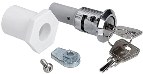easyPART Kompatibel/Ersatz für LIEBHERR 7043573 Türschloss mit Schlüsseln für Kühlschrank