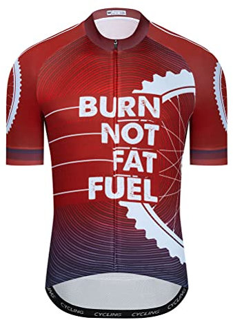 Herren-Radtrikot für den Sommer, cooles Mountainbike-Shirt, MTB-Kleidung, Biking-Ausrüstung für Rennrad, BMX, Fahrrad, S-5XL, 2HT22, M