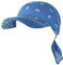 QingHUImao Basecap Damen Baseball Cap Waschbar Hut Slouch Mütze, leicht und weich, Longbeanie, Unisex Sommer Kopftuch Strand Bandana Meer Sonne Sonnenschutz Mütze Baseballkappe (Blue #1, One Size)