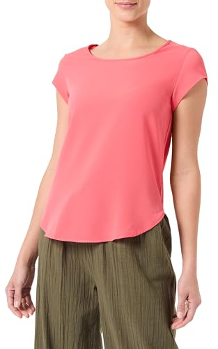 ONLY Damen Onlvic S/S Solid Top Noos Ptm, Cayenne, 38