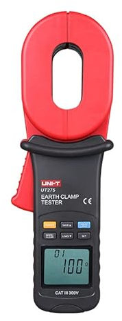 UNI-T Uni-trend Clamp Ground Resistance Tester UT273+ UT275 UT276A+ UT278A+ UT278C UT278D Auto Range Lightning Protection Loop resistance Earth clamp meter(UT275)