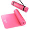 DRUNA Esterilla NBR de Yoga Multi Usos, Deportes, Pilates, Yoga, Ejercicios, Antideslizante, Yoga Mat, Colchoneta (10 mm.- Ciclamen)