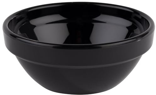 APS 79017 Schälchen FRIENDLY BOWL Ø 6 cm, Höhe 2,5 cm, 20 ml, schwarz, hergestellt aus gebrauchtem Plastik, Made in Germany