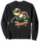 Skateboard Frog Skater Sweatshirt