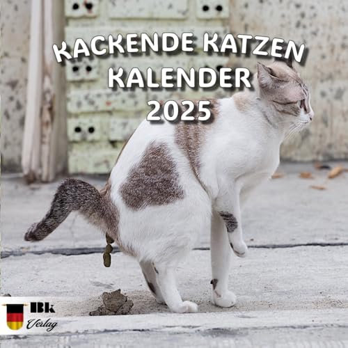 kackende Katzen kalender 2025: Das lustige Geschenk für Männer, Frauen, Freunde und Katzenliebhaber zum Geburtstag oder Weihnachten