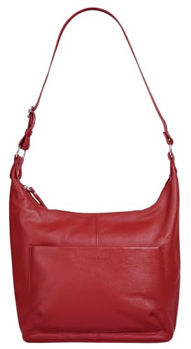 bruno banani Shopper Echt Leder Damen großer Shopper mit Smartphonefach