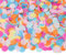 5000 Stück Bunt Konfetti - Groß Pastell für Geburtstag, Hochzeit Mehrfarbig Runde Papierreste 50g für Luftballons, Geschenkbox, Dekoration, Valentinstag