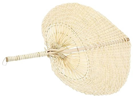 DEARMAMY ventilador antiguo decoración pared decoración de pared hand fan abanico de de trigo fan genial de la casa abanico de estilo chino abanico de verano abanico de diseño vintage