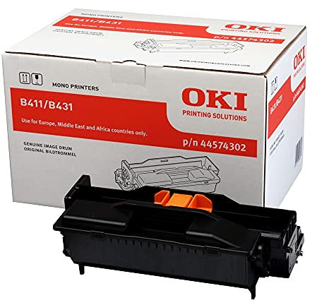 ECOPRO - Original Bildtrommel passend für OKI B412 B432 B512 MB472 MB492 MB562 B411 B431 MB461 MB471 MB491 - Schwarz - 25.000 Seiten A4 - Code 44574302
