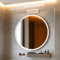 TZSMUM LED Modern Over Mirror Wall Light Bathroom Waterproof Wall Lamp White Aluminium Long Picture Wall Sconce Minimalist Rectangular Design Shower Room Vanity Cloakroom (42cm,Warm Light)