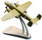 TQMEAD Maquette D'aviation 1:144 pour B25 Mitchell Bomber Alliage Modèle Avion Jouet Simulation Militaire Ornement Enfants et Adultes