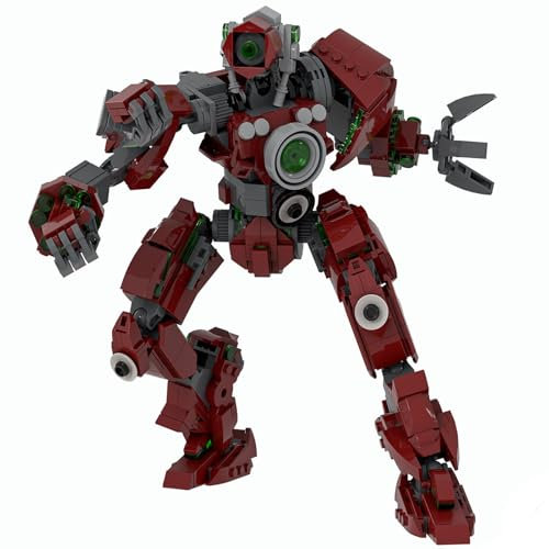 Skibidi Toilet Titan Building Blocks Toy Cameraman Speakerman Clock TV Man Monitor Action Figure Model Horror Game Multiverse Upgraded Adults Kids Fans Collectible Animation Birthday Gift ﻿ B