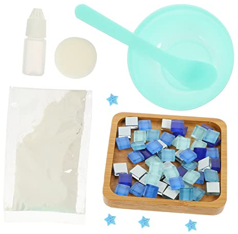DOITOOL Mosaik Untersetzer DIY Für Becher Halter Aus Material Wärmeisolierend Zum Basteln Für Tische Ohne Kratzer