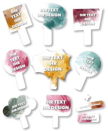 Personalisiertes Photo Booth Requisiten-Set – 10 Schilder aus stabilem Schaumstoff (5 mm) für Fotobox & Party – Individuell bedruckbar, leicht, wiederverwendbar – Perfekt für Hochzeiten