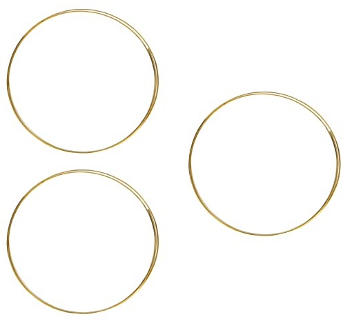 HWIREUIGT 3X 8Ft Golden Copper Fret Wire for Mandolin Banjo Guitar 1.5mm