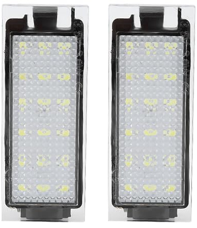 2Pcs Auto Kennzeichen Licht Lampe Passend für Twingo/Clio/Megane/Lagane