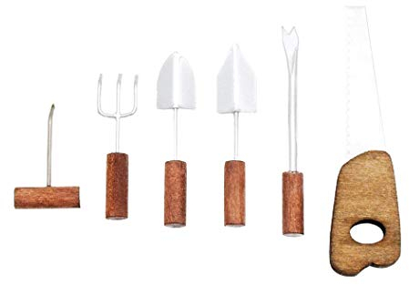 Odoria 1/12 Scale Dolls House Garden Tools Miniature Garage Shed Dollhouse Accessories