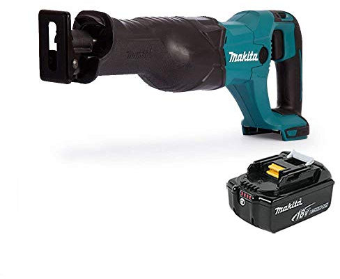 Makita DJR186Z 18V Cordless Reciprocating Saw with 1 x 5Ah Battery