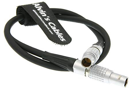 Alvin's Cables 2 Pin Stecker auf Stecker Stromkabel für Teradek Bond Alexa Kamera 45CM