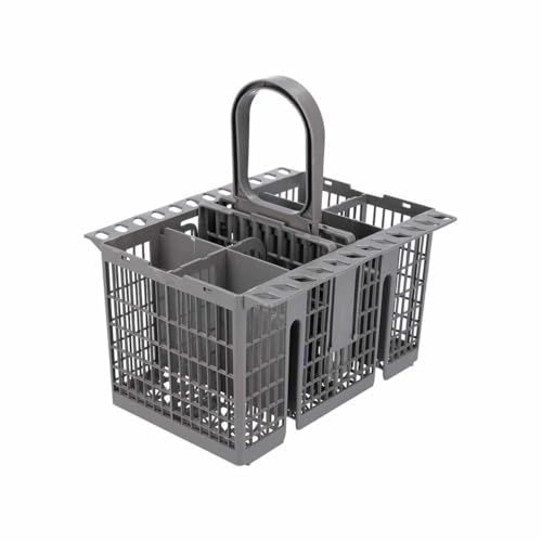 Recamania Cesta Cubiertos Lavavajillas INDESIT – Para Hotpoint, para Ariston, para Bauknecht, para Ignis, para Philips – Codigo original C00386607, C00257140 - Medidas 205x160x220 mm (incluyendo asa)
