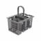 Recamania Cesta Cubiertos Lavavajillas INDESIT – Para Hotpoint, para Ariston, para Bauknecht, para Ignis, para Philips – Codigo original C00386607, C00257140 - Medidas 205x160x220 mm (incluyendo asa)