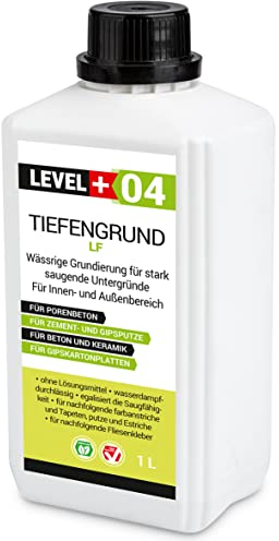 LEVEL PLUS Tiefengrund LF 1 L Grundierung Tiefgrund Universal gebrauchsfertige Primer RM04