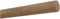 TIBU Eiche Holz unbehandelt Handlauf Geländer 30-500cm Wandhandlauf Wand Treppe ohne Halter, Länge 2000 mm 200 cm 2,0 m und Enden gefast