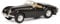 Schuco 452651600 Jaguar XK 120, mit beigem Interieur, Modellauto, 1:87, blau-metallic
