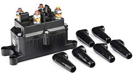 12V 250A Seilwind Relais 63070 62135 Seilwinde-Relais-Schalter Winden Solenoid Relais Schütz für ATV, UTV, SUV Heavy duty relay Schütz Winde