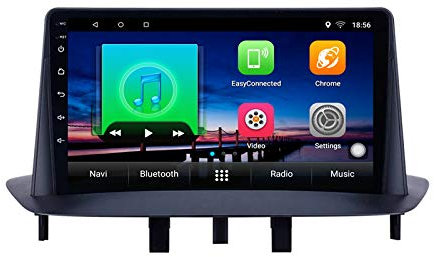 2G + 32G Android 10 estéreo de Coche para Renault Megane 3 2008-2014 Radio de Coche Reproductor de vídeo Multimedia Navegación GPS