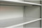 zusätzlicher Fachboden | Einlegeboden für Flügeltürenschrank | Stahlschrank 92x50 cm (BxT) inklusive je 4 Fachbodenträger (lichtgrau (RAL 7035))