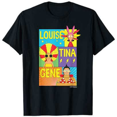 The Bob’s Burgers Movie Louise Tina Gene T-Shirt