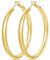 Senteria Creolen Gold Groß Hypoallergen 14K Vergoldete Creolen Gold Leichte Ohrringe Groß für Damen Mädchen 60mm