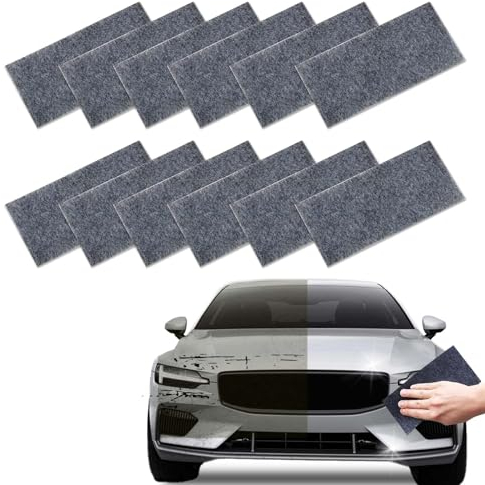 Nano Sparkle Tuch Auto Kratzer, Nano Sparkle Cloth Tuch Auto Kratzer, Nano Auto Kratzer Reparatur Tuch, Nano Magic Tuch Car Scratch Remover für Reparatur Von Leichten Kratzfarben (12Pcs)