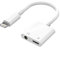 Neyared 2 in 1 Headphone Adapter and Charging for Iphone 7/7P/8/8p/X Ipad, Headphone and Charger Aux Splitter