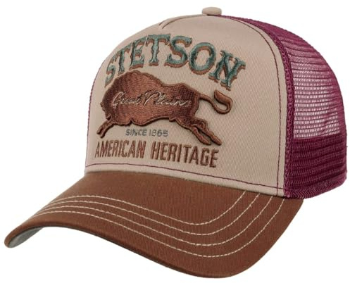Stetson Highway Trucker Cap Snapback Baumwolle Herren Sommer Winter