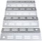 teileplus24 BR16-4-SM Gasgrill Edelstahl Brennerabdeckung kompatibel mit Enders Boston Pro 4 | Flavorizer Bars | Passgenau | Rostfrei | Brennerschutz