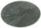 Argon Tableware Marble Chopping Board - 30cm - Green - Round Cutting Board Solid Worktop Protector Mat Serving Platter for Slicing Vegetables, Cutting Meat, Meal Preparation