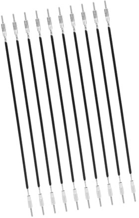 ＡＷＨＡＯ Lot de 10 cordes en boyau pour cordier de violon, accessoire pour instrument à cordes, corde en boyau antidérapante pour cordier de violon pour scène, 11.6 Cm X 0.2 Cm X