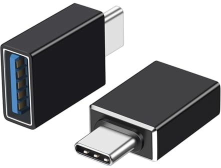 USB C Male to USB A Female Adapter (3 Pack),USB 3.2 GEN2 10Gbps High-Speed Data PD 60W Fast Charging for iMac,MacBook Pro/Air,iPhone 16 15,iPad,Microsoft Surface,Samsung Galaxy S24/23/22,etc.