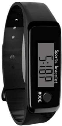 Orologio fitness (senza applicazione necessaria) contapassi per calorie, distanza, contapassi per camminare per donne e uomini, tracker digitale fitness senza smartphone