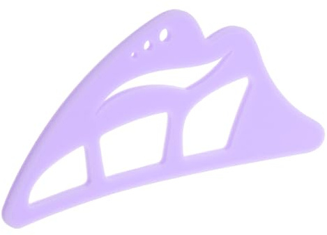 Silikon Augenlid Schablone für Präzises Schminken, Lavendel