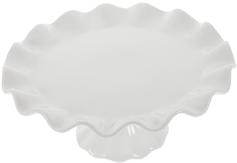 OUNONA Alzatina per Dolci Design Alto Piatto da Dessert per Torte Cupcake Vassoio Decorativo per Feste Speciali