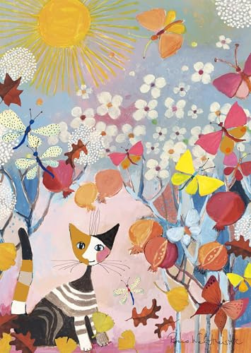 Schmidt 58658 Gestreiftes Kätzchen, Rosina Wachtmeister, 1000 Teile Puzzle
