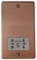 Rose Gold Shaver Socket (White Insert) - CRG30W